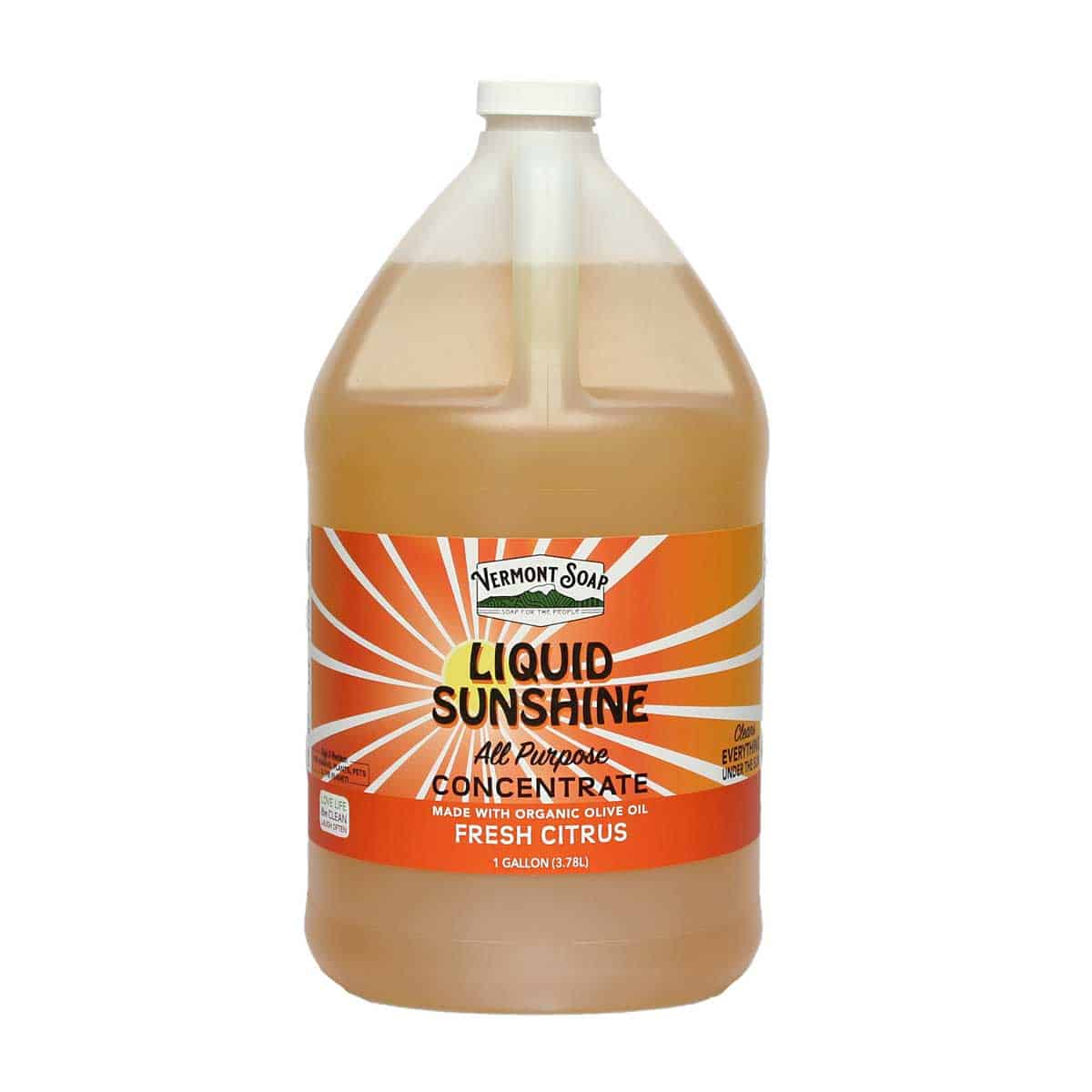 Vermont Soap Liquid Sunshine Cleaner Concentrate